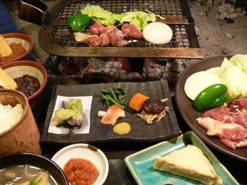 grilled chicken set meal