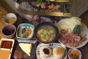 炭火鶏焼きおにぎり定食